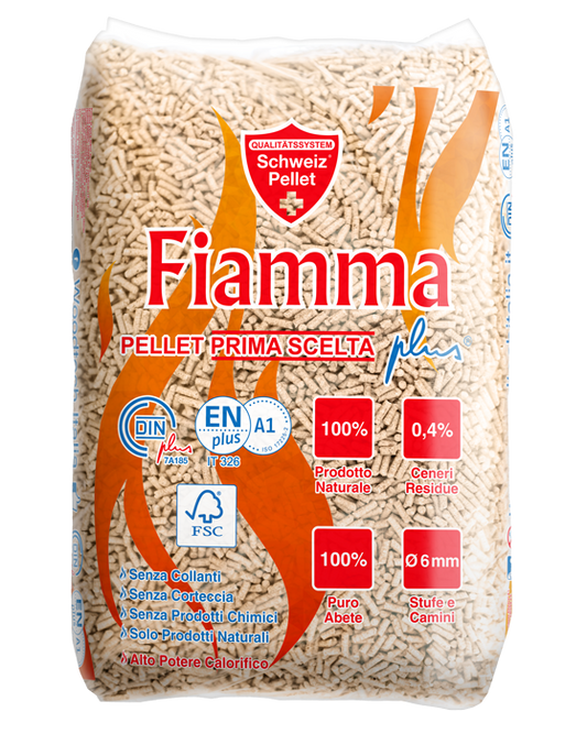 Fiamma Pellet Bancale sacchi. 72×15 kg