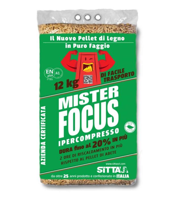 PELLETS MISTER FOCUS FAGGIO 12KG